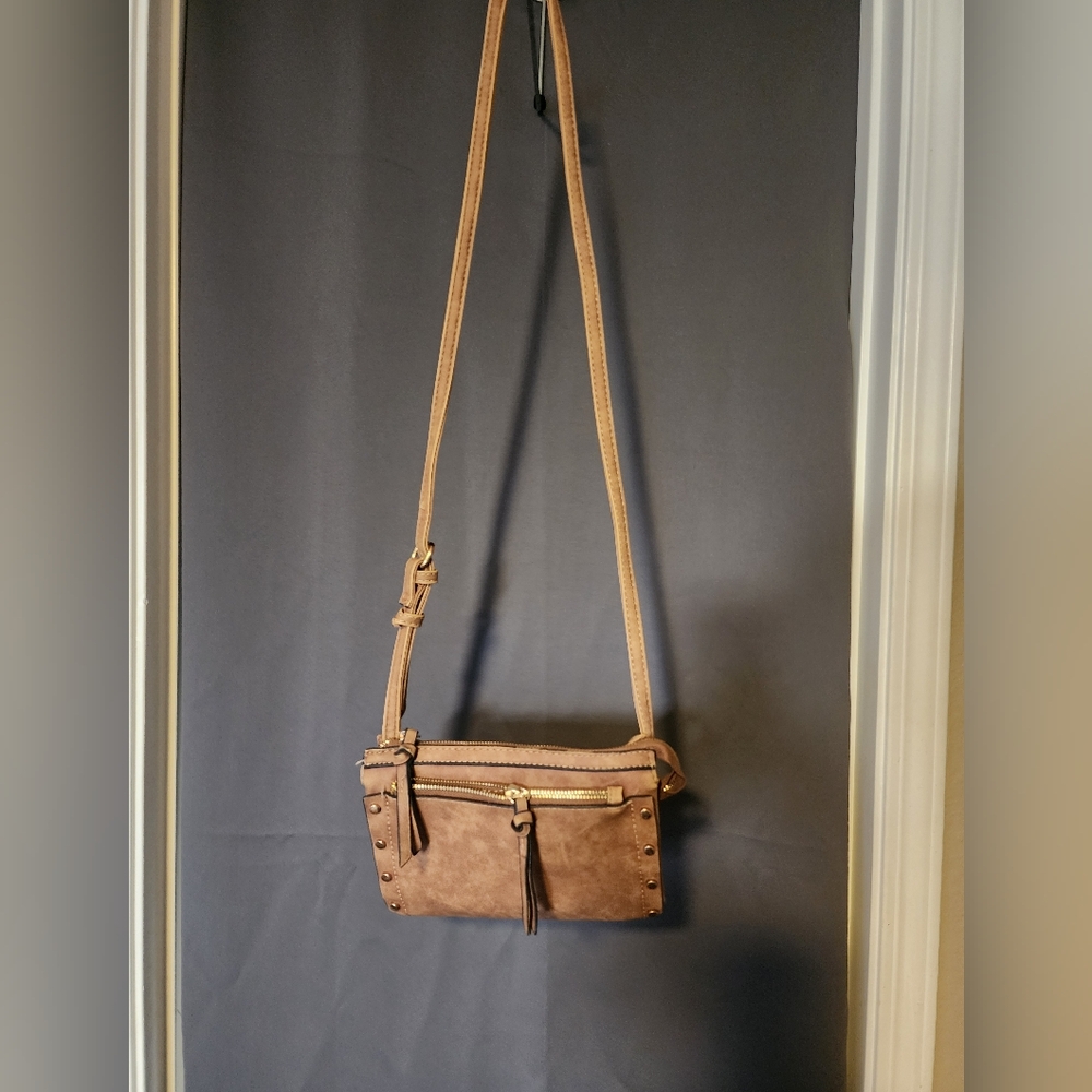 Crossbody Bag, Brown Leather Crossbody Bag